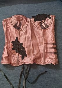 Y2K Asymmetrical Corset Top