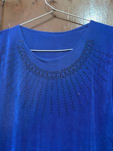 Royal Blue Top For Women
