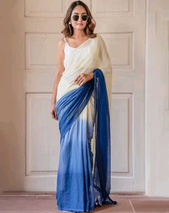 Colorful Tassel Saree