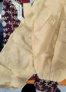 Baby Girl 22 Size Suit Salwar And Dupatta Set.