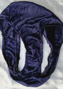 Navy Blue satin  Briefs