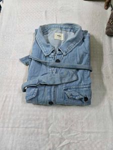 Denim Shirt Dress