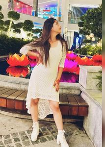 Back Less White Dress For Women