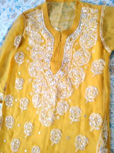 Elegant Yellow Kurta