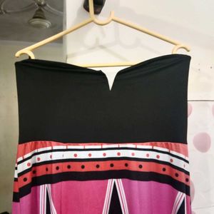 Geometric Print Dress
