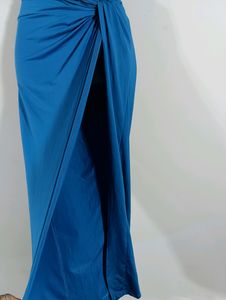 Blue Plain Casual Co Ords (Women)