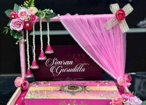 Wedding Invite And Ring Platter
