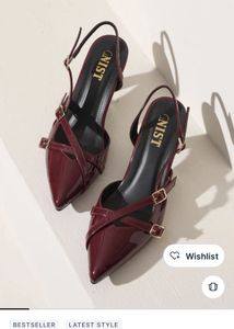 Elegant Maroon Heels