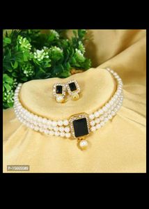 Women Necklace With Earrings