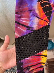 Tie-Dye Print Leggings