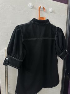 Myntra Balck Business Formal co-ord