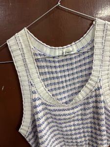 Striped Knit Tank Top