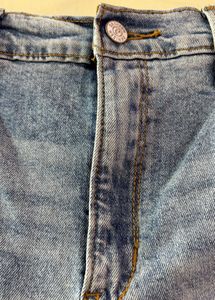 Ripped High-Waisted Jeans