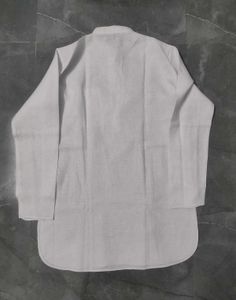 Men&#39;s Ethnic White Kurta mandarin collar