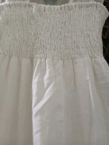 White Crochet Sundress