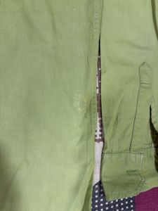 Green Denim Shirt