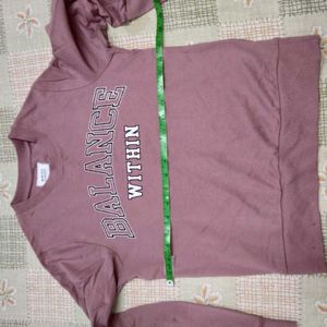 Pink &#39;Balance Within&#39; Graphic Sweatshirt