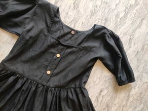Midi Black Dress