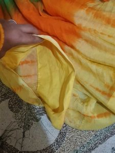 Tie-Dye Dupatta - Vibrant Colors