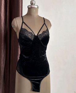 Lace Trim Bodysuit