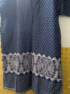 Denim XL size ladies kurta