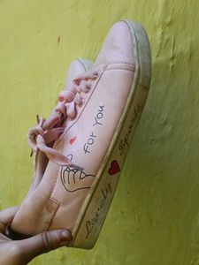 Pink Shoes Size 4