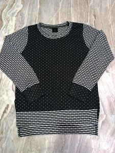 Side Cut Sweater Short Kurti