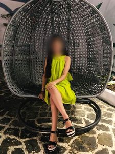 Lime Green Halter Neck Dress