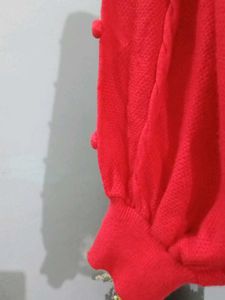 Red Korean Sweater