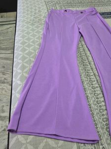 Flared Lavender Pants