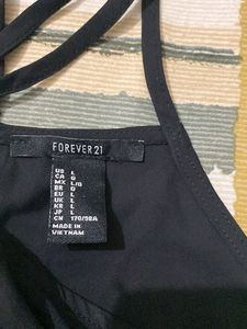 Black Spaghetti Strap Top (New)