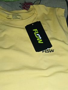 Yellow T-shirt You Can Wear It On Gym Also
