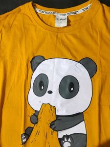 unisex tshirt✨Cute Panda Graphic Tee 💥