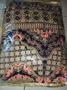 Velvet Embroidery Works Lehanga