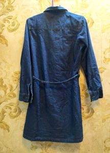 Women&#39;s Zudio Brand Denim Dress.Size 38.Length 34