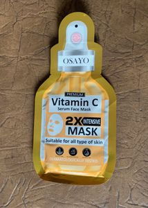 Premium Vitamin C Serum Face Mask