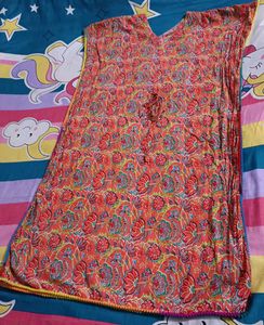 Boho Floral Print Cover-Up