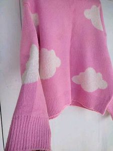 Pinterest Cloud Printed Sweater