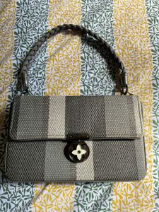 Striped Handbag