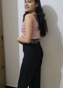 Peach Crop Top