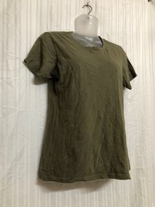 Next Level Olive Short Sleeve T Shirt