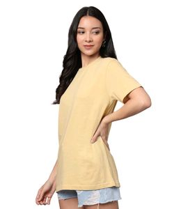 Yellow Casual T-Shirt