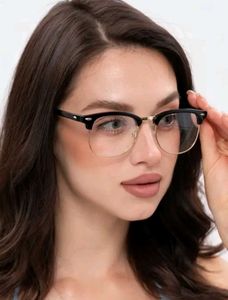 Round Black Frame Glasses
