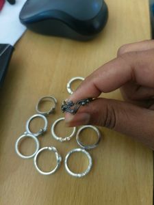 Set Of 11 Rings