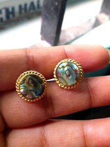 Premium Vintage Abalone Earrings