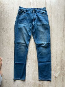 Blue Denim Jeans 38 Size Altered Stretchable To 40
