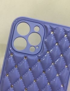 IPhone12ProMax Studded Purple Phone Case