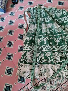 Boho Elephant Print Wrap Skirt