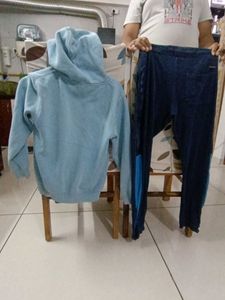 Matching Hoodie &amp; Sweatpants Set