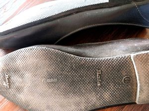 Bata Black Leather Shoes JHOOTI STYLE